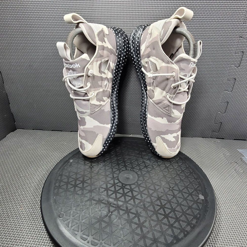 Womens Sz 9 Camo Sand Cliff Stone Reebok Furylite GM Athletic Shoes - Picture 5 of 8